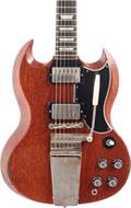 Gibson Custom Shop Murphy Lab 1964 SG Standard Reissue with Maestro Vibrola Heavy Aged Faded Cherry #206204