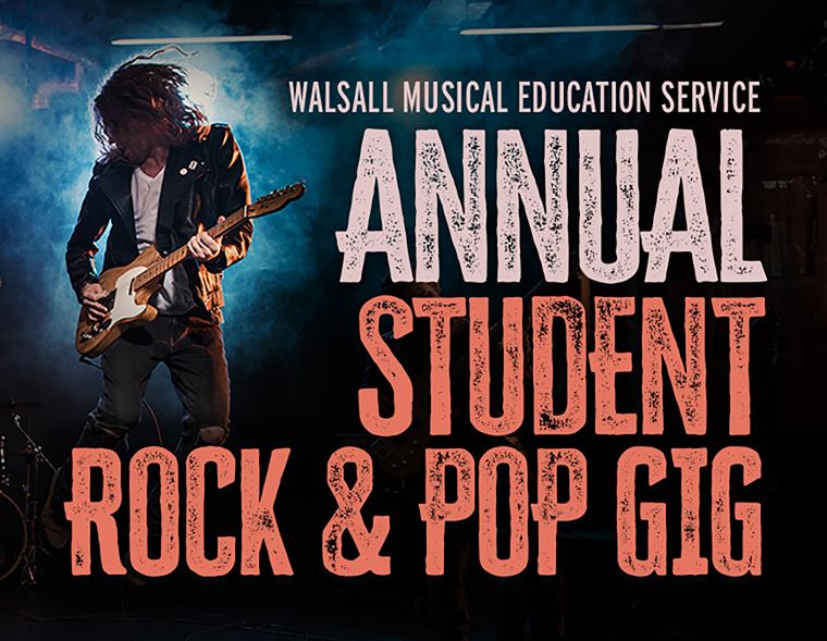 Walsall Musical Education Service x guitarguitar – Annual Student Rock and Pop Gig